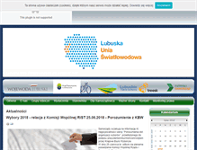 Tablet Screenshot of lubuskiegminy.pl